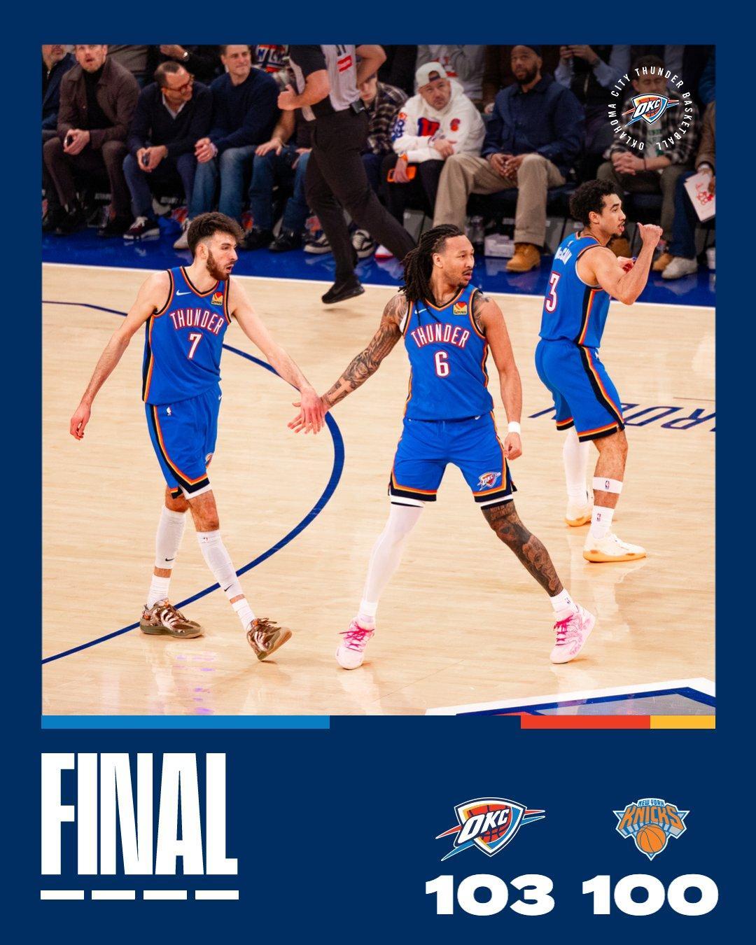 旺财28官方网站-亚历山大26+8创NBA第2神迹，雷霆4连胜！霍姆格伦28+8创两大纪录